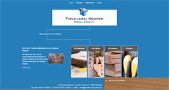 Desktop Screenshot of kemper-tischlerei.de